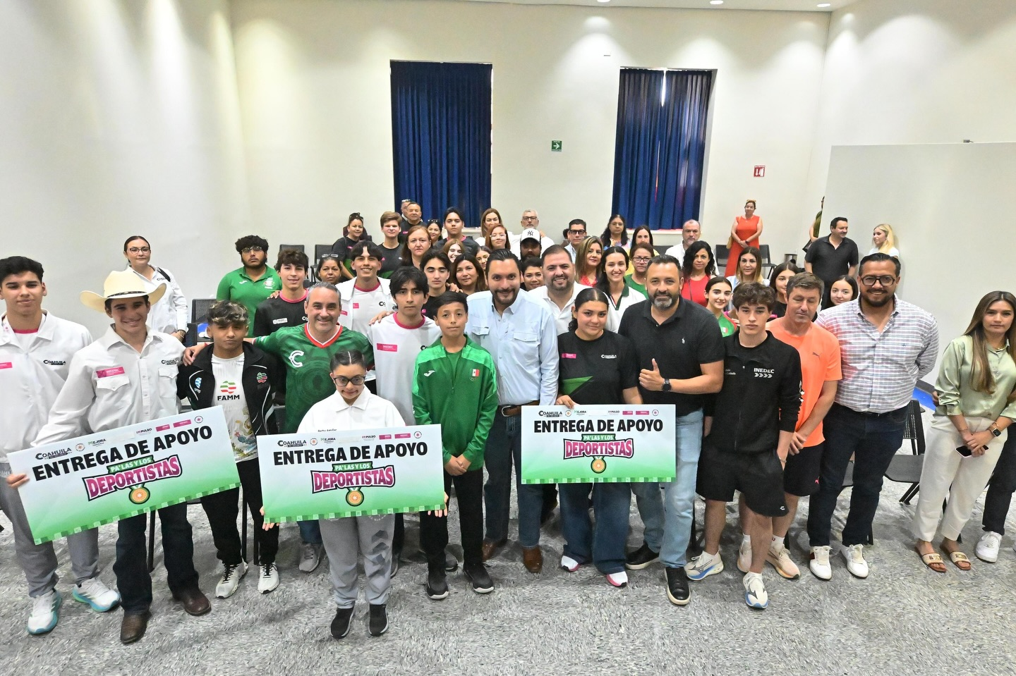 RECONOCEN A ATLETAS DE ALTO RENDIMIENTO CON ESTÍMULOS “MEJORA” EN MONCLOVA