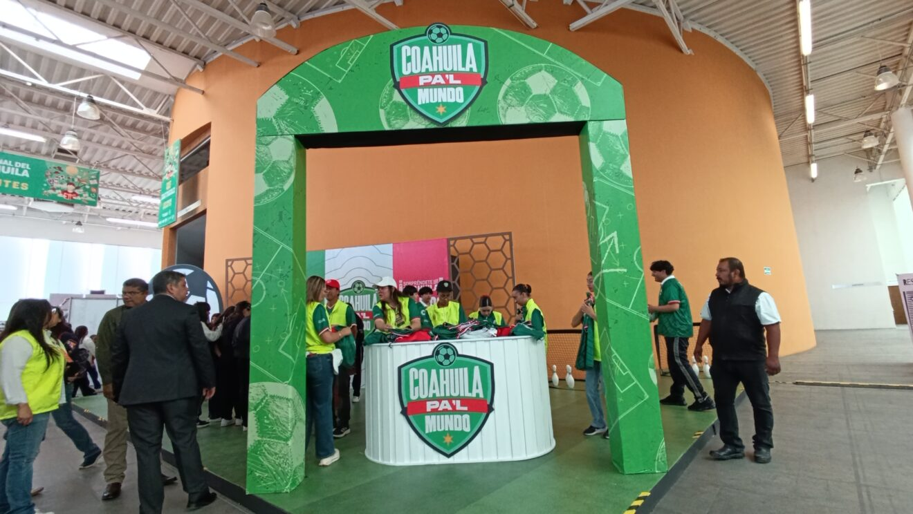 ¿TE GUSTA EL FUTBOL? VISITA EL PABELLÓN “COAHUILA PA’L MUNDO” EN LA FILC 2026