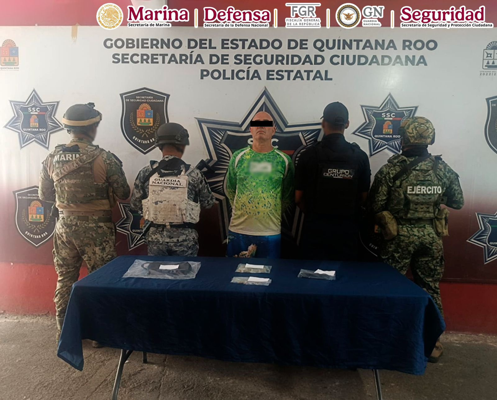 AUTORIDADES DETIENEN EN QUINTANA ROO A IMPORTANTE OPERATIVO DE LA MAFIA CUBANO-AMERICANA