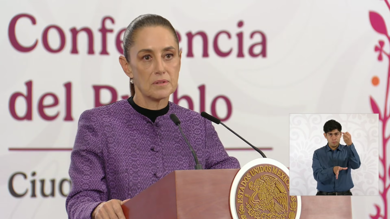CELEBRA SHEINBAUM TREGUA EU-IRÁN Y LA BAJA EN PRECIO DEL CRUDO