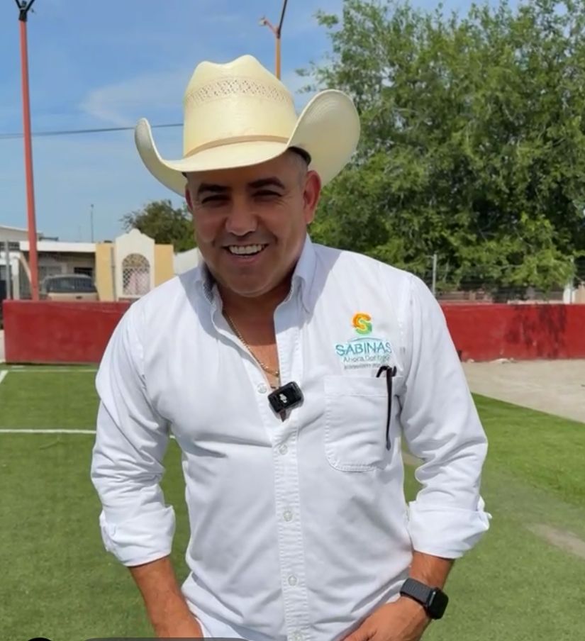 REFUERZAN SEGURIDAD Y SUPERVISAN OBRAS DEPORTIVAS EN SABINAS