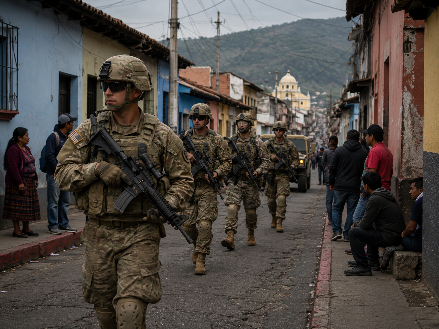GUATEMALA APRUEBA AL EJÉRCITO NORTEAMERICANO REALIZAR OPERACIONES EN SU TERRITORIO