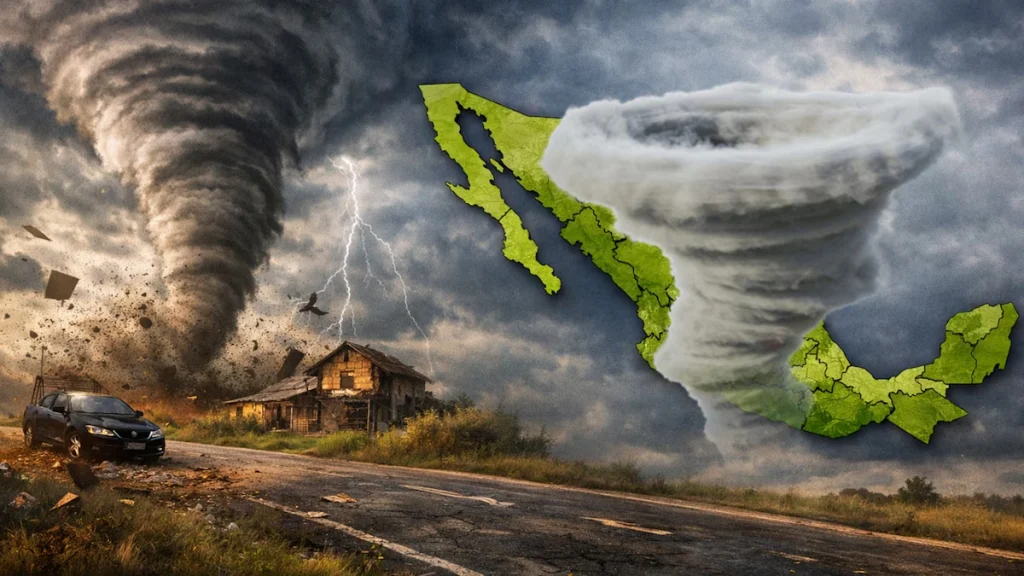 TEMPORADA DE TORNADOS EN MÉXICO: CUÁNDO INICIAN, ESTADOS MÁS AFECTADOS Y TODO LO QUE DEBES SABER