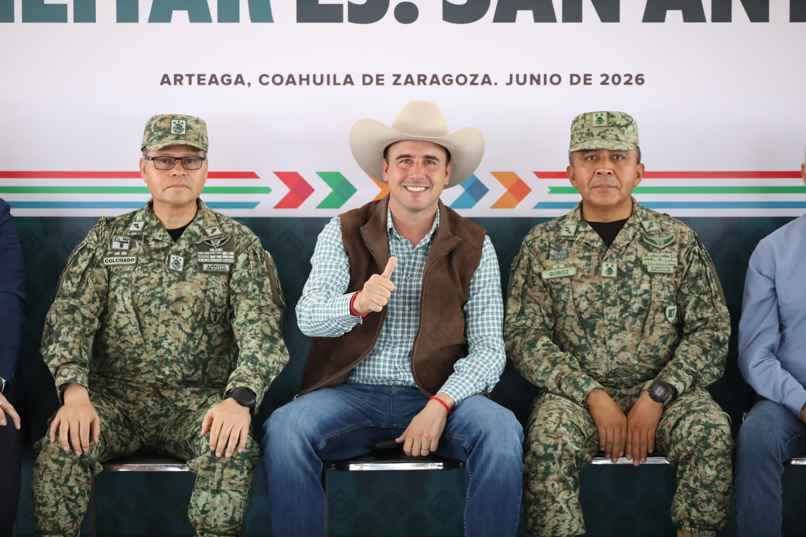 LLEVAMOS 18 CUARTELES NUEVOS PARA BLINDAR COAHUILA: MANOLO