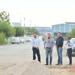 SUPERVISA CARLOS VILLARREAL OBRAS DE PAVIMENTACIÓN Y REHABILITACIÓN DE ESPACIOS PÚBLICOS EN MONCLOVA