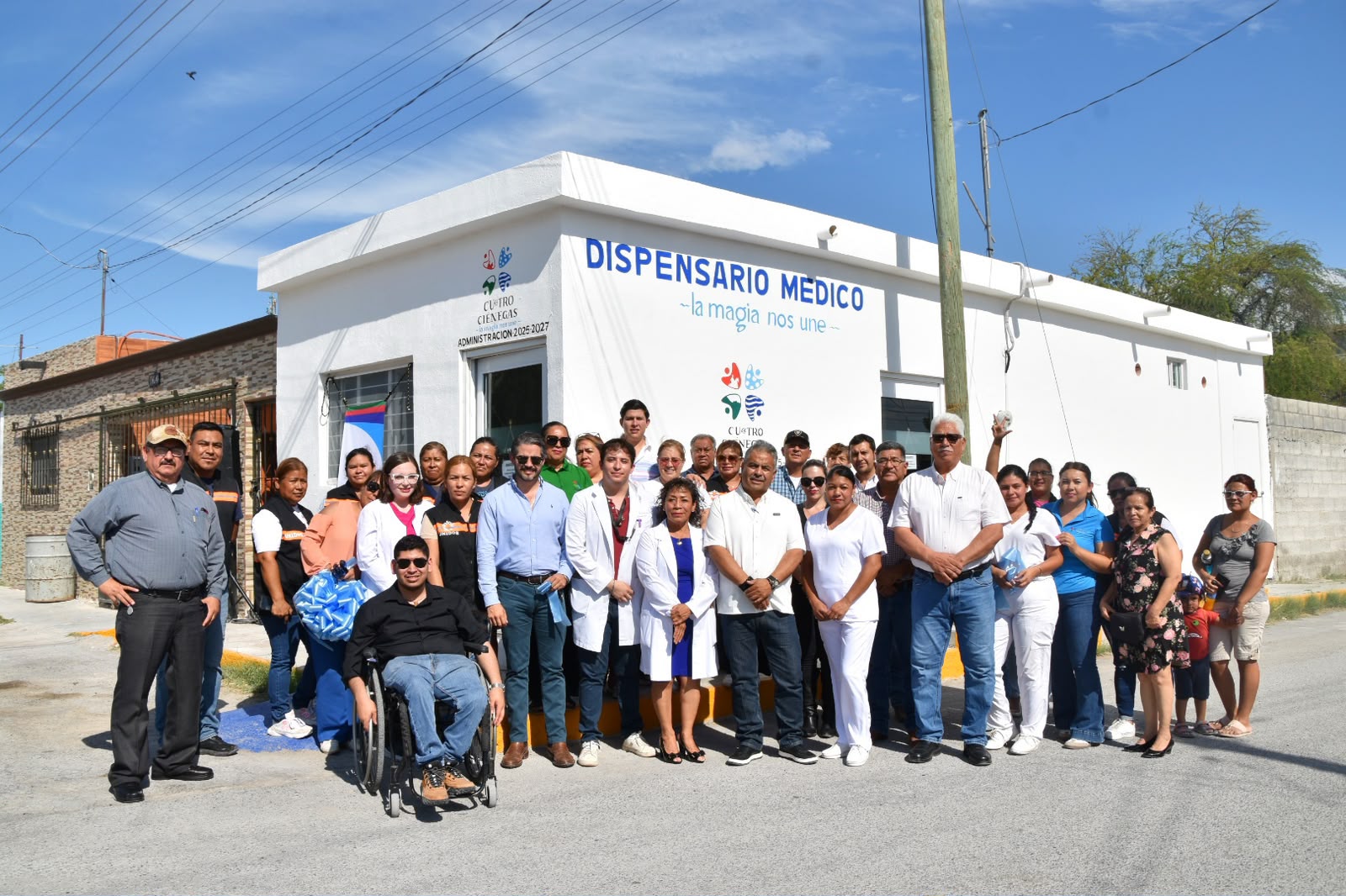 CUATRO CIÉNEGAS FORTALECE LA ATENCIÓN MÉDICA CON NUEVO DISPENSARIO EN LA COLONIA 26 DE MARZO