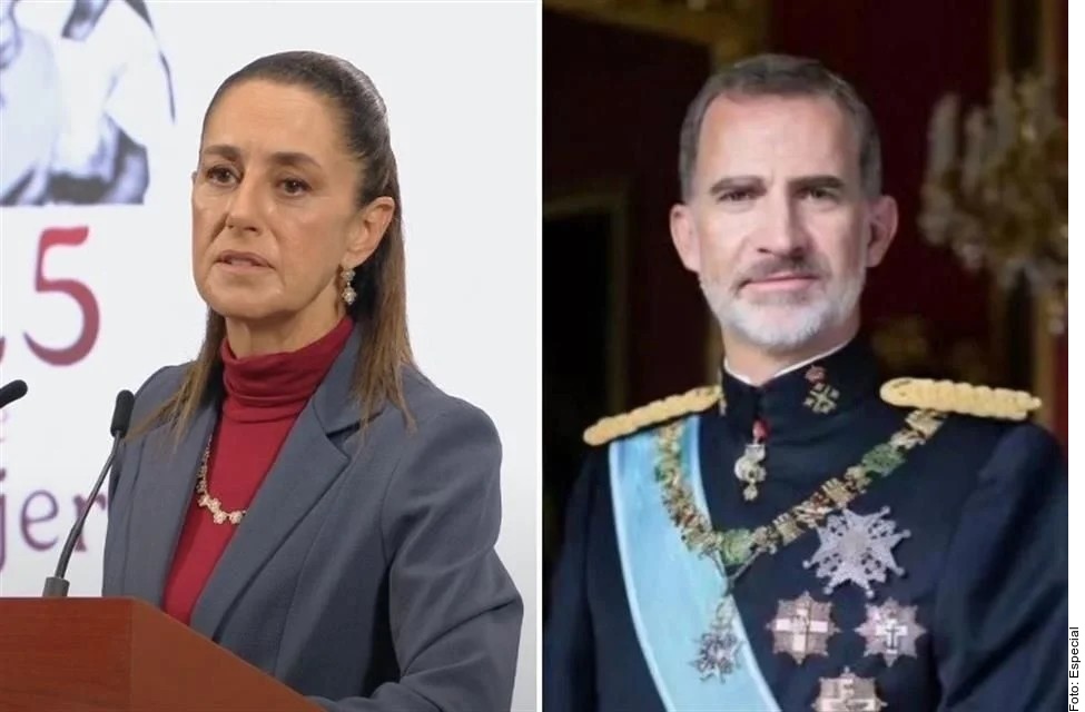 ES PERTINENTE RECIBIR A REY DE ESPAÑA.- SHEINBAUM