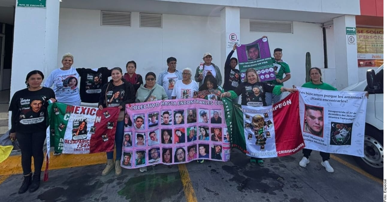 FAMILIAS DE DESAPARECIDOS ALISTAN MANIFESTACIÓN EN JALISCO DURANTE JUEGO DE MÉXICO EN EL MUNDIAL