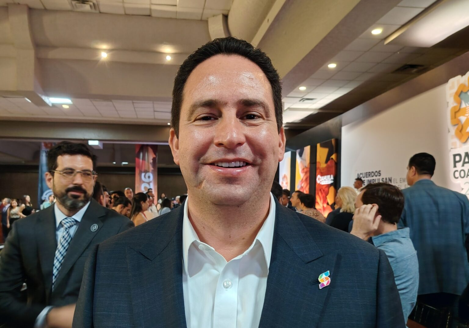 OFRECE JAVIER DÍAZ TOTAL COORDINACIÓN CON MIGUEL RIQUELME PARA SEGUIR FORTALECIENDO A SALTILLO Y TORREÓN
