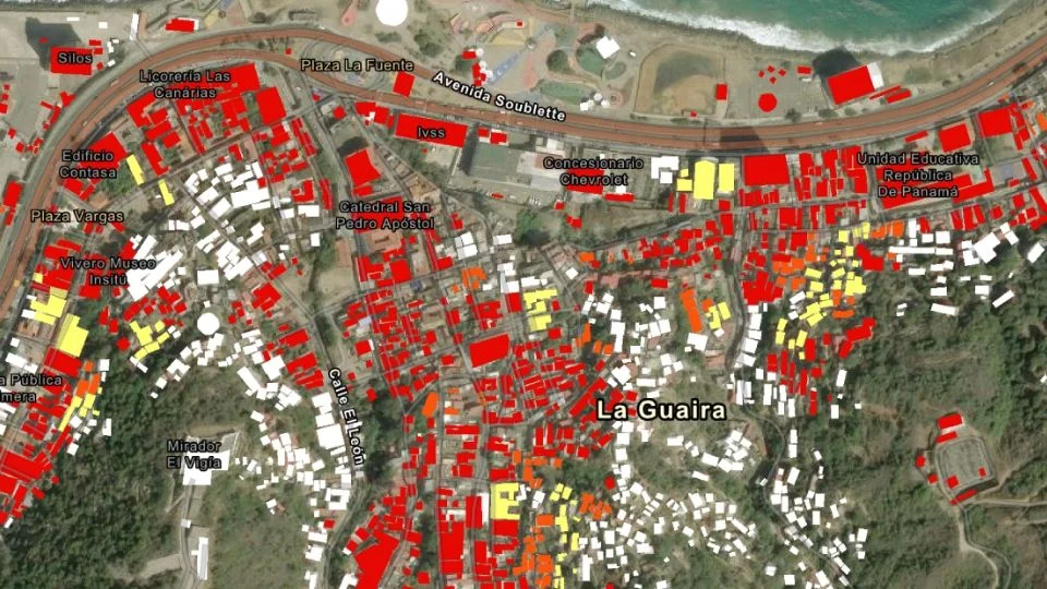 LA NASA ESTIMA CERCA DE 59 MIL EDIFICIOS DAÑADOS POR TERREMOTOS EN VENEZUELA TRAS ANÁLISIS DE IMÁGENES SATELITALES
