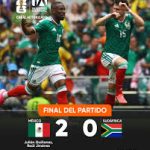 GANA MÉXICO 2-0 A SUDÁFRICA EN EL JUEGO INAUGURAL DEL MUNDIAL