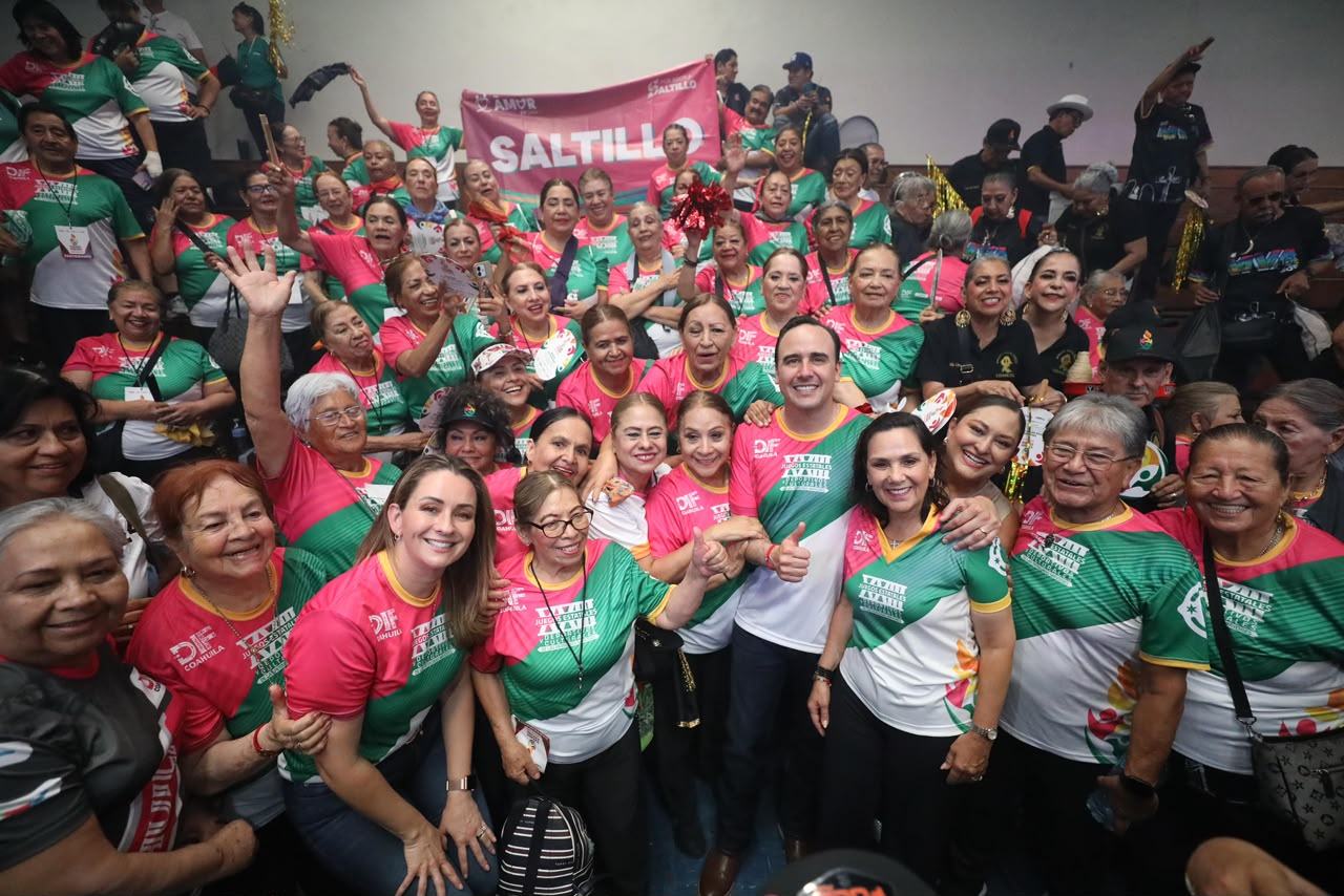 INAUGURA MANOLO LOS XXIII JUEGOS ESTATALES DEPORTIVOS Y CULTURALES DE LAS PERSONAS ADULTAS MAYORES