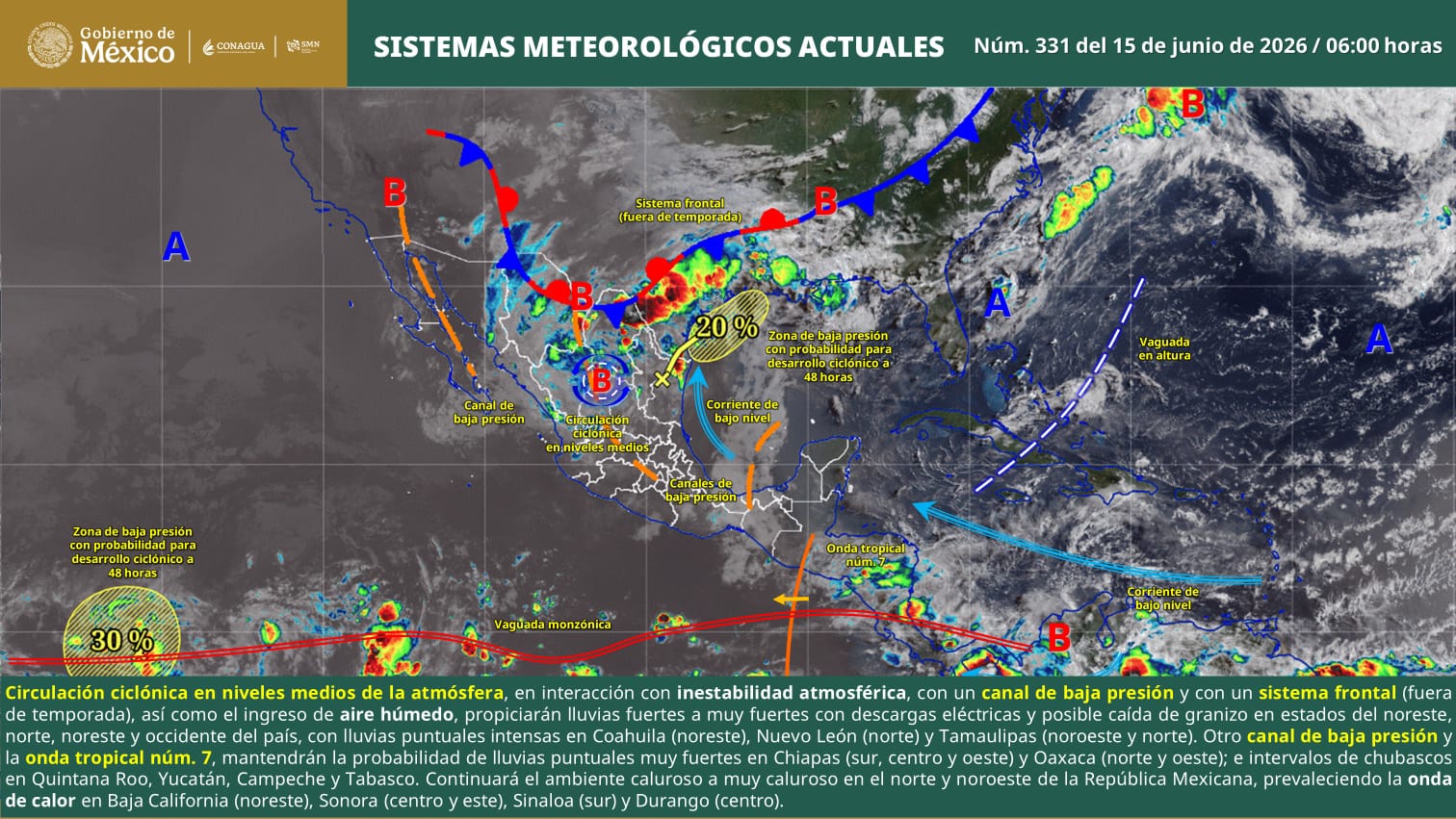 MANTIENE PROTECCIÓN CIVIL VIGILANCIA POR LLUVIAS INTENSAS EN COAHUILA; ATIENDEN AFECTACIONES EN PIEDRAS NEGRAS