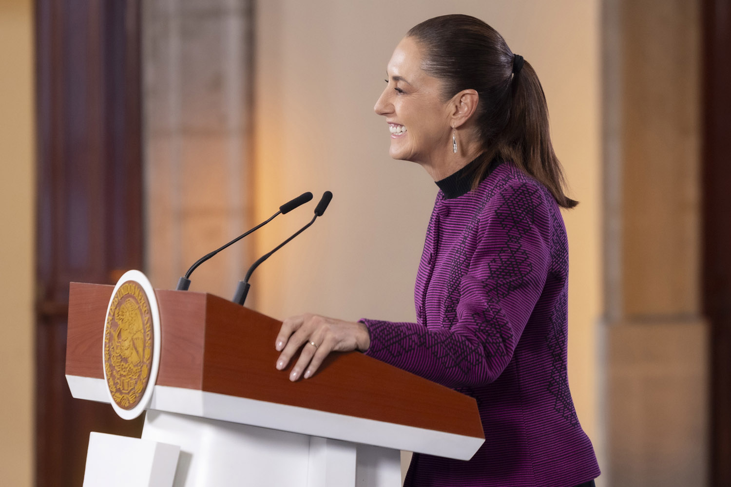 ‘REGAÑA’ SHEINBAUM A PRIMA DE AMLO POR INSULTO A TRUMP