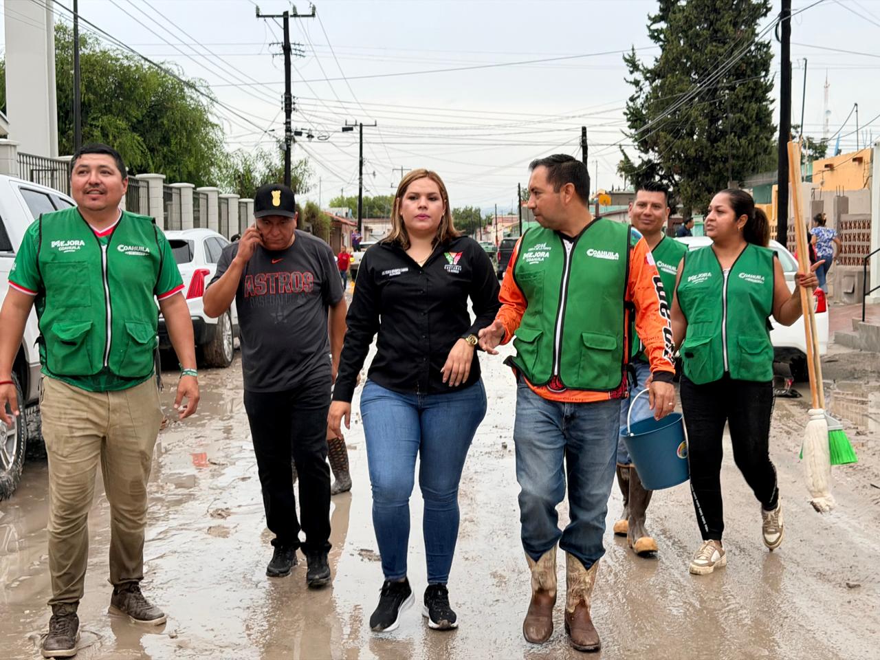 GOBIERNO DE CASTAÑOS MANTIENE ATENCIÓN PERMANENTE TRAS INTENSAS LLUVIAS