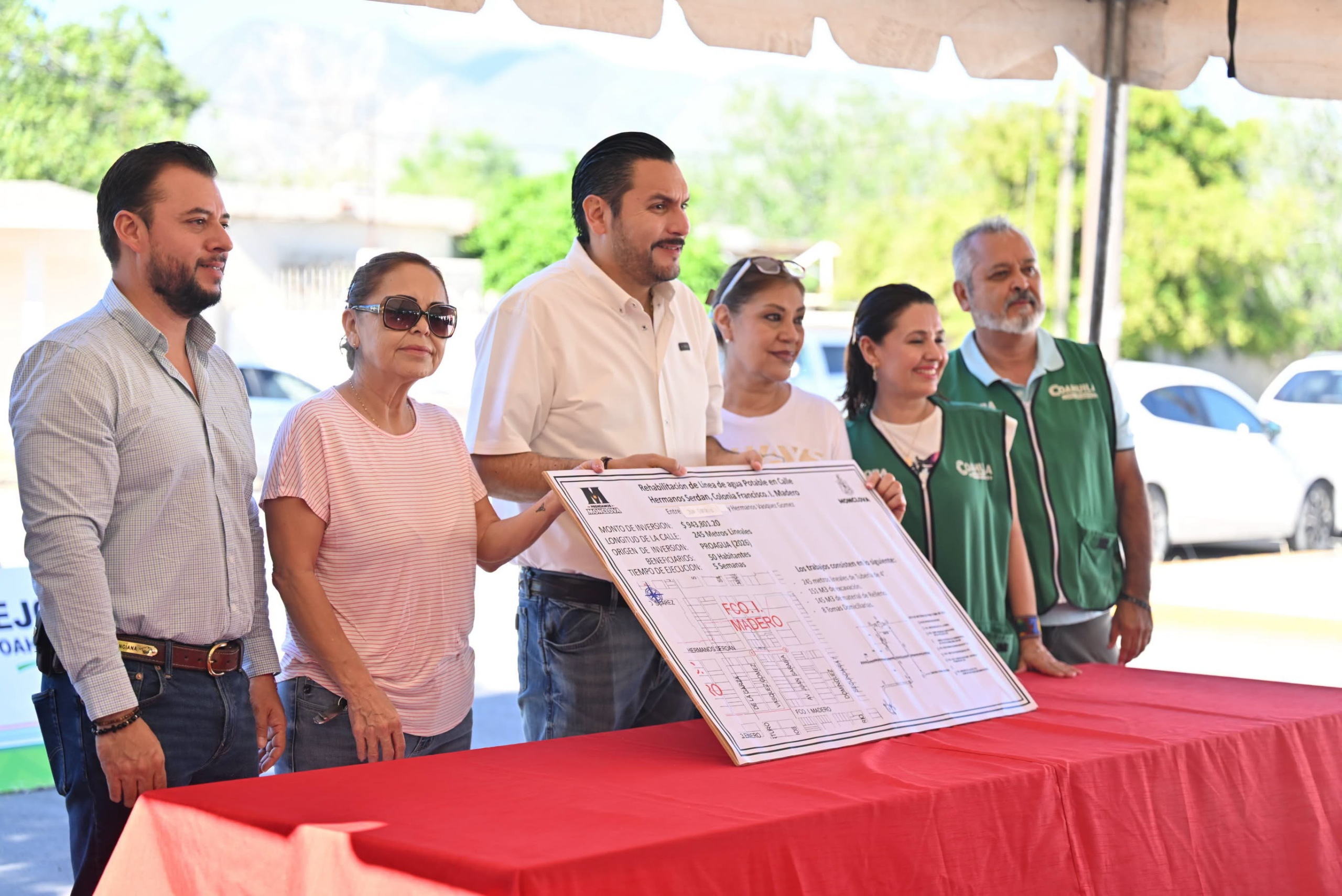 ARRANCA REHABILITACIÓN DE RED DE AGUA POTABLE EN LA COLONIA FRANCISCO I. MADERO