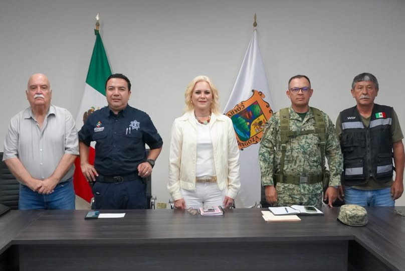 REFUERZAN MÚZQUIZ Y EJÉRCITO COORDINACIÓN EN FAVOR DE LA SEGURIDAD Y LAS FAMILIAS