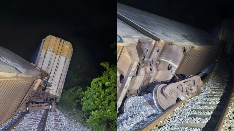 TREN INTEROCEÁNICO SE DESCARRILA EN LA MISMA ZONA DEL ACCIDENTE DE HACE CASI SIETE MESES