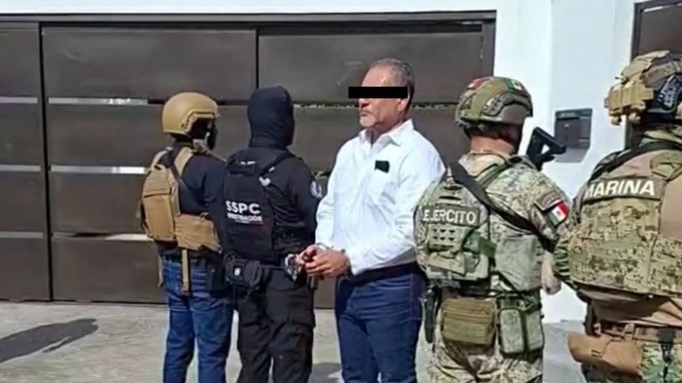 AUTORIDADES CAPTURAN A PEDRO MENDÍVIL, EXDIRECTOR DE LA POLICÍA DE MEXICALI, POR DESAPARICIÓN FORZADA