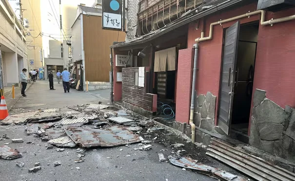 NUEVO SISMO DE 5.8 SACUDE EL SUDOESTE DE JAPÓN; OCURRE TRAS TERREMOTO QUE DEJÓ 18 MUERTOS