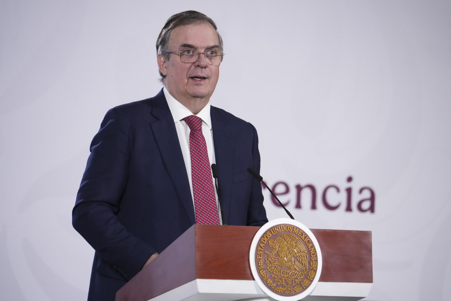 MARCELO EBRARD REVIRA A TRUMP Y DEFIENDE LA IMPORTANCIA DEL T-MEC PARA EU