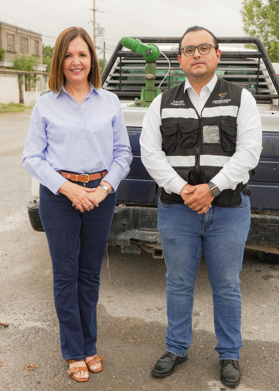 SARI PÉREZ IMPULSA ESTRATEGIA PREVENTIVA DE FUMIGACIÓN EN TODO EL MUNICIPIO