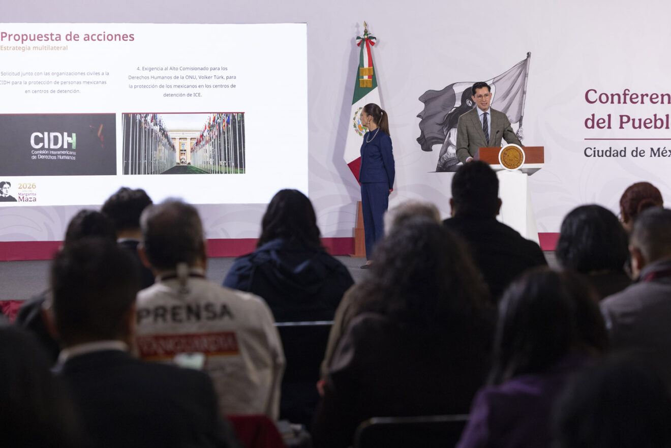 INTERPONDRÁ MÉXICO DENUNCIAS PENALES EN EU CONTRA ICE
