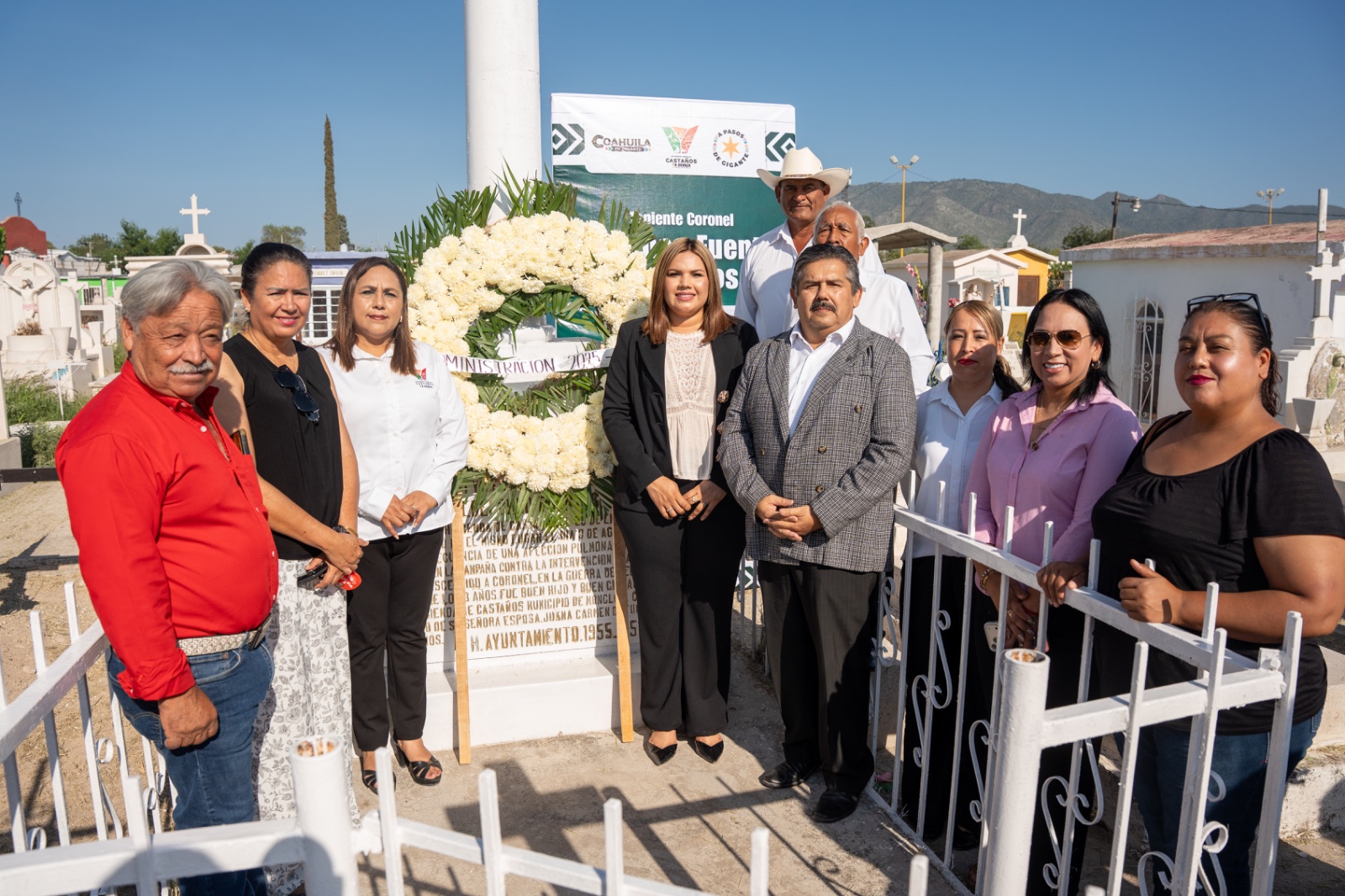 CONMEMORA CASTAÑOS ANIVERSARIO LUCTUOSO DEL CORONEL ILDEFONSO FUENTES