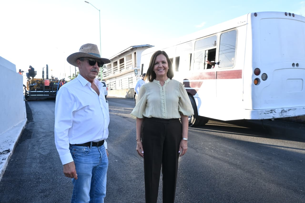 SARI PÉREZ SUPERVISA RECARPETEO EN EL PASO A DESNIVEL SOLEDAD-ALMADÉN