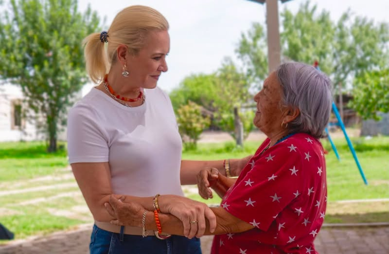LAURA JIMÉNEZ DESEA UN INICIO DE SEMANA LLENO DE ESPERANZA A LAS FAMILIAS DE MÚZQUIZ