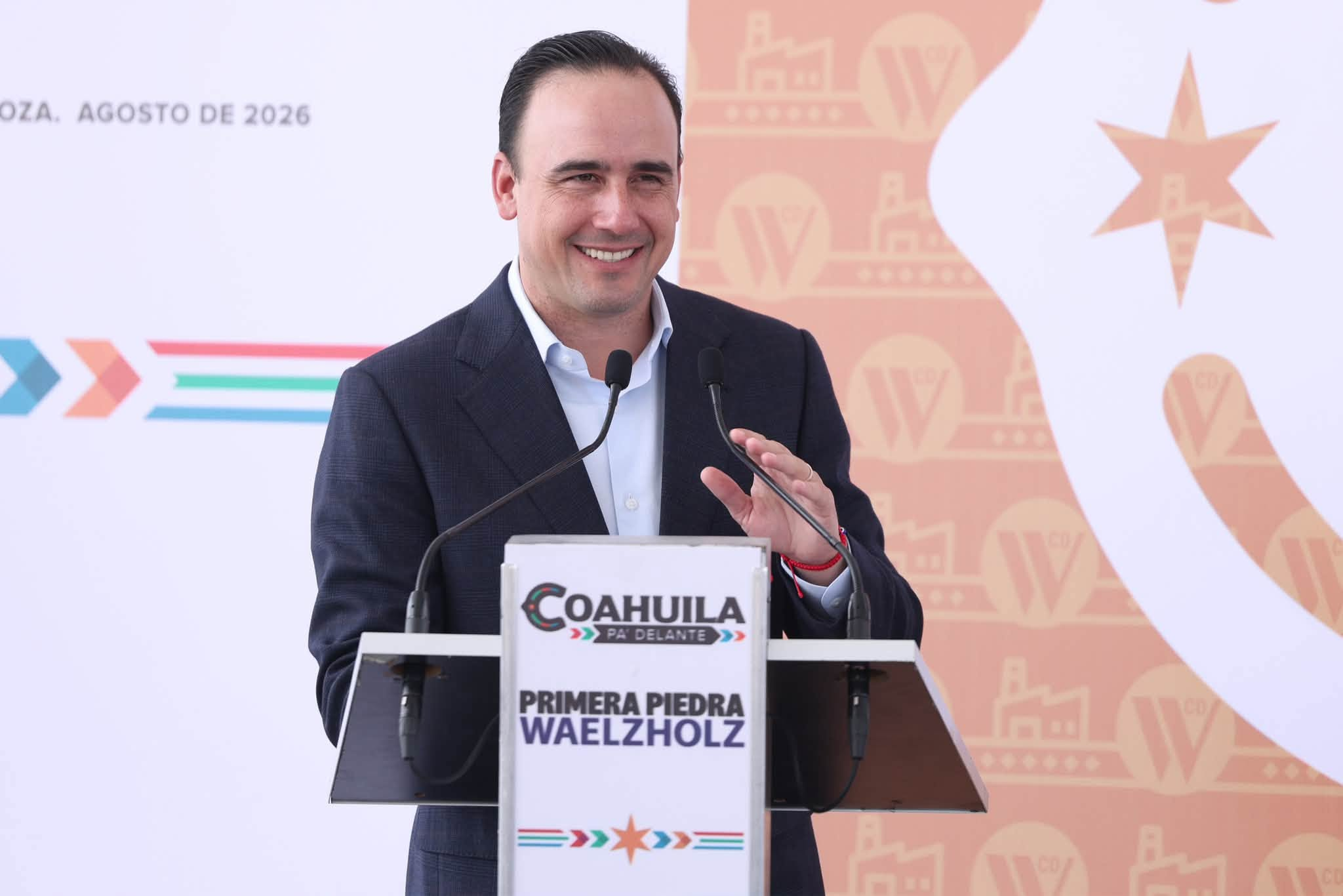 MANOLO JIMÉNEZ ANUNCIA INVERSIÓN DE 1,200 MDP DE WAELZHOLZ EN RAMOS ARIZPE