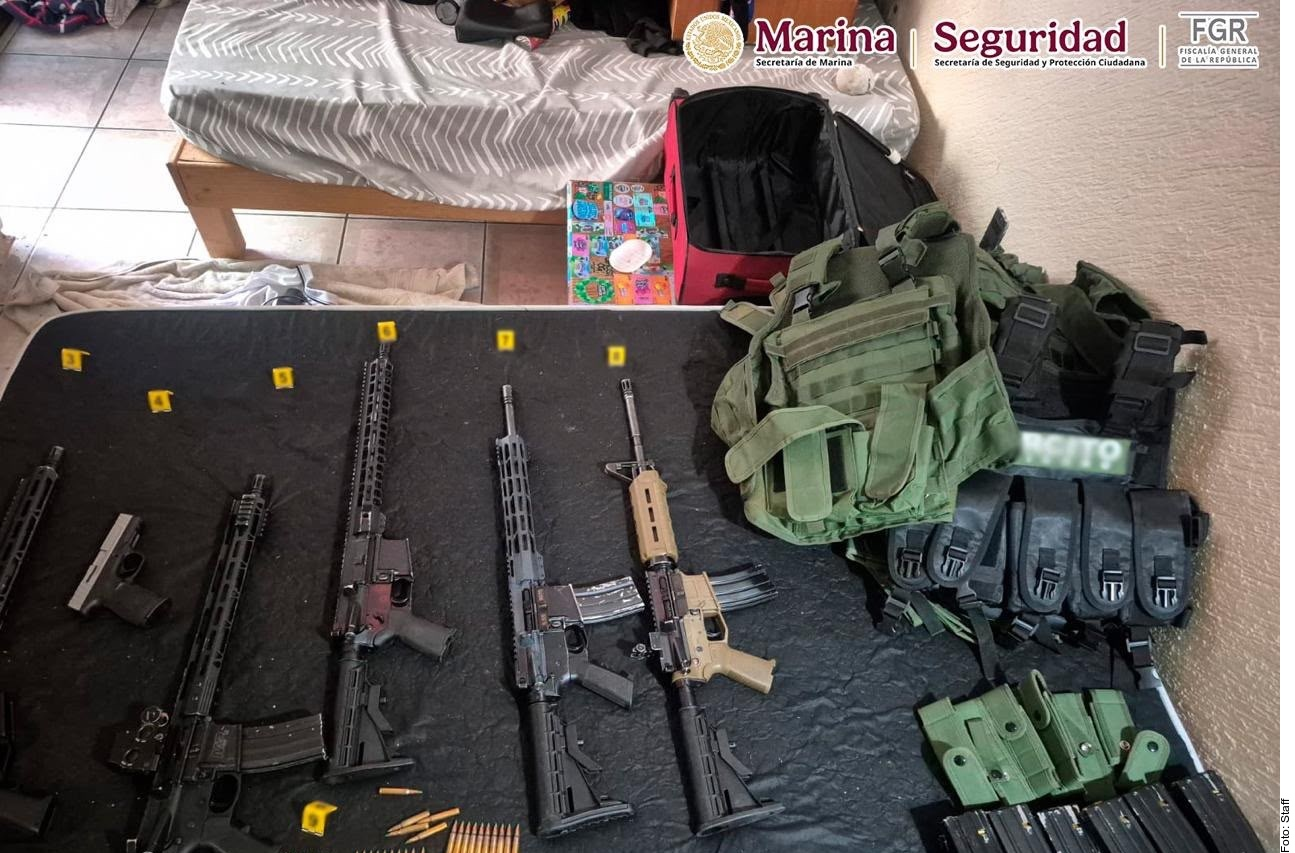 DECOMISAN 25 MIL ARMAS EN LO QUE VA DEL SEXENIO