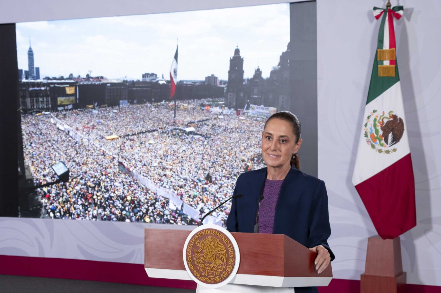 ANUNCIA SHEINBAUM REFORMA CONTRA INJERENCISMO