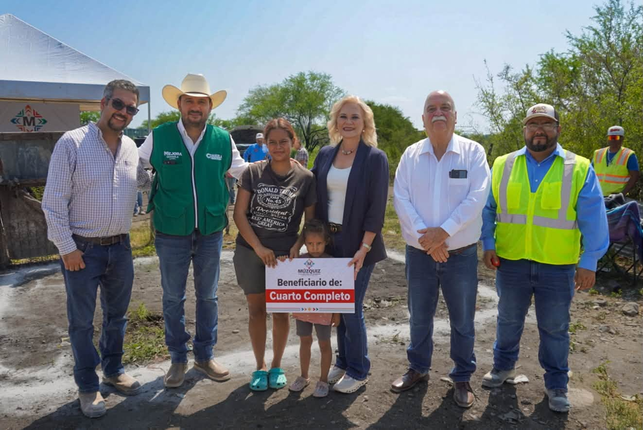 ARRANCA EN NOGALITOS PROGRAMA DE CONSTRUCCIÓN DE VIVIENDA PARA FAMILIAS DE MÚZQUIZ