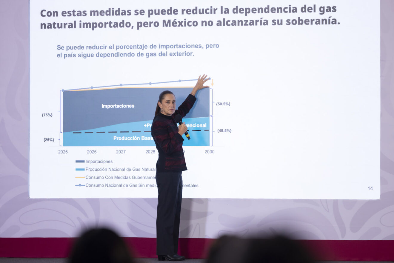 FRACKING EN COAHUILA, HASTA QUE SE GARANTICE QUE NO AFECTARÁ ACUÍFEROS: SHEINBAUM