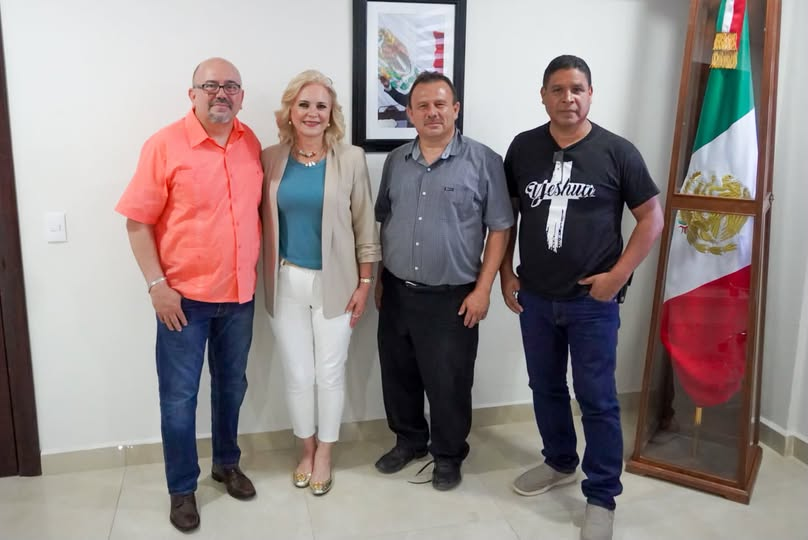 LAURA JIMÉNEZ FORTALECE DIÁLOGO CON LÍDERES RELIGIOSOS PARA IMPULSAR ACCIONES EN FAVOR DE MÚZQUIZ