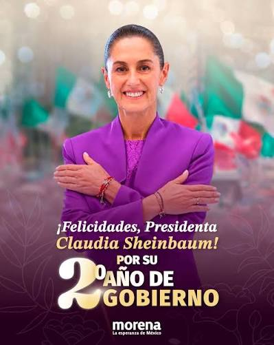 SEGUNDO INFORME DE GOBIERNO: CLAUDIA SHEINBAUM DESTACA ESTABILIDAD EN LA ECONOMÍA