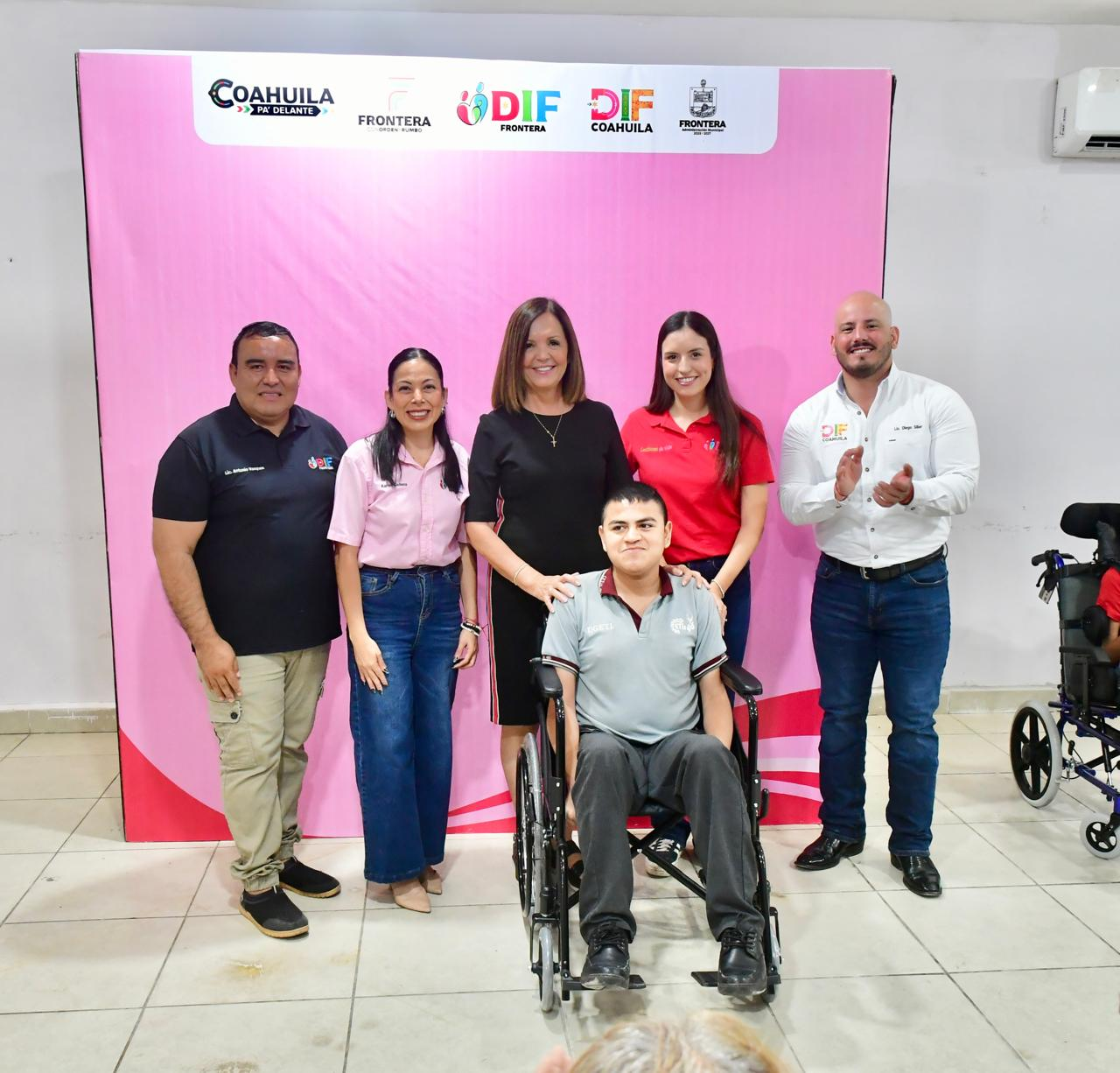 SARI Y DIF FRONTERA ENTREGAN APARATOS FUNCIONALES Y PRESENTAN UNEDIF