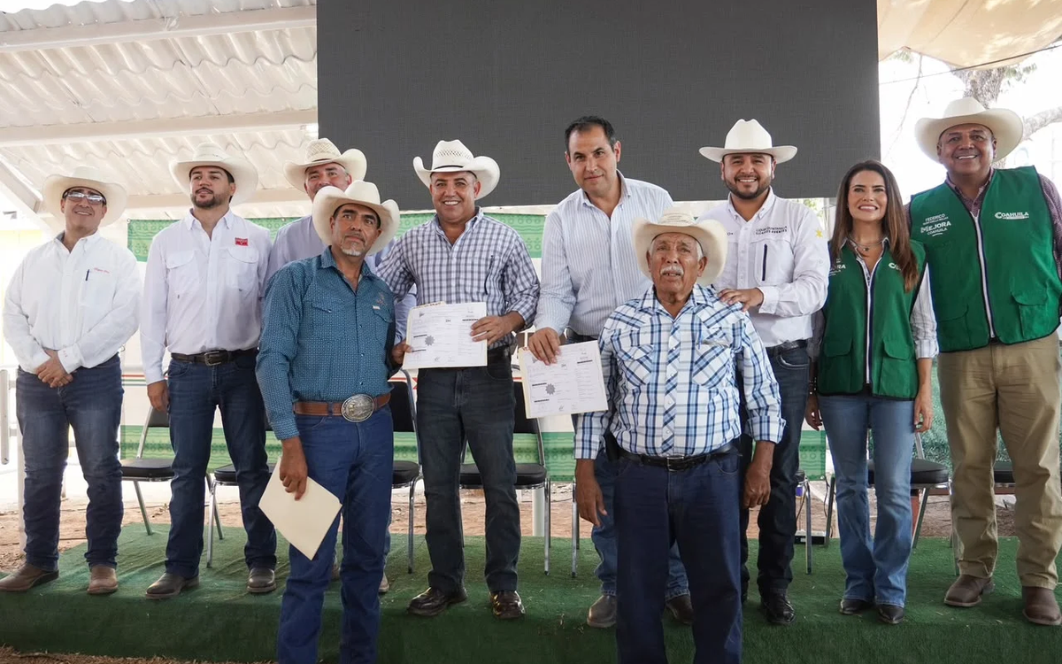 SUMAN ESFUERZOS CHANO DÍAZ Y GOBIERNO DEL ESTADO EN APOYO AL SECTOR GANADERO DE SABINAS