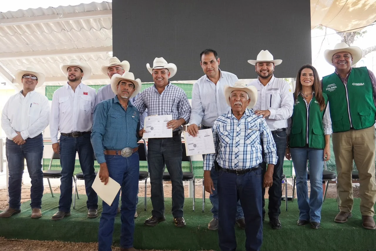 SUMAN ESFUERZOS CHANO DÍAZ Y GOBIERNO DEL ESTADO EN APOYO AL SECTOR GANADERO DE SABINAS