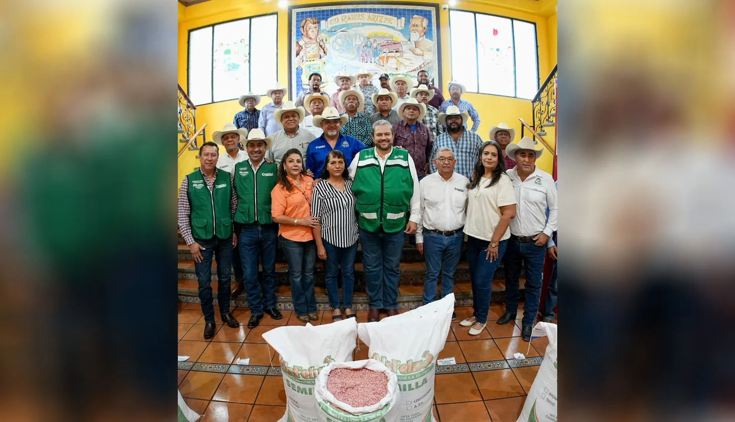IMPULSA TOMÁS GUTIÉRREZ PRODUCCIÓN DEL CAMPO CON SEMILLA DE AVENA