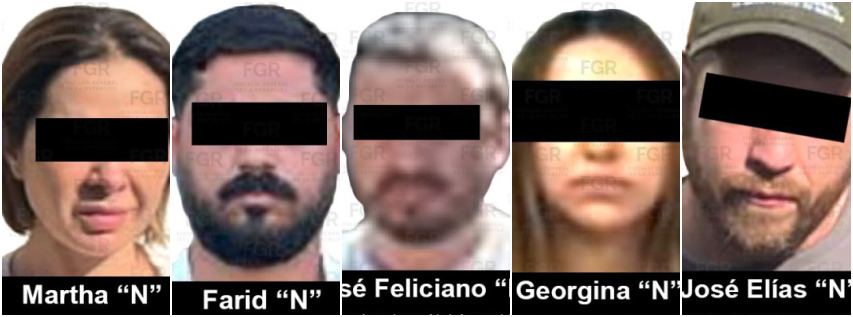 LLEVAN A PROCESO A CINCO POR PRESUNTOS DELITOS DE DELINCUENCIA ORGANIZADA