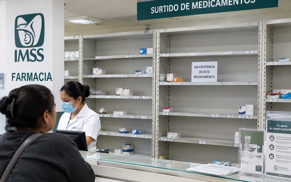 CULPA SECRETARÍA DE SALUD A PROVEEDORES POR FALLAS EN ABASTO DE MEDICINAS
