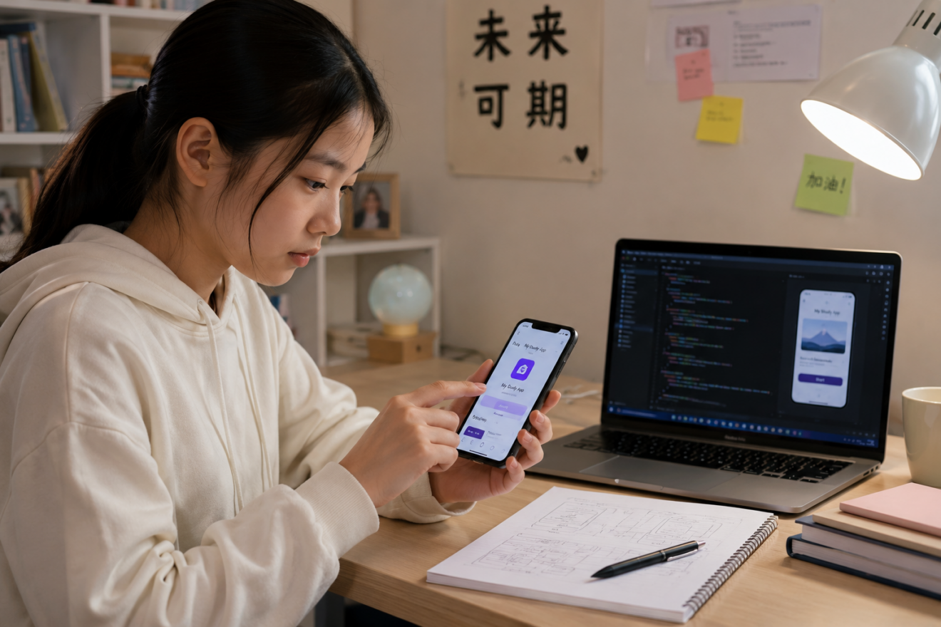 ESTUDIANTE DE 13 AÑOS CREA UNA APP CON IA SIN SABER PROGRAMAR Y GANA MILES DE DÓLARES