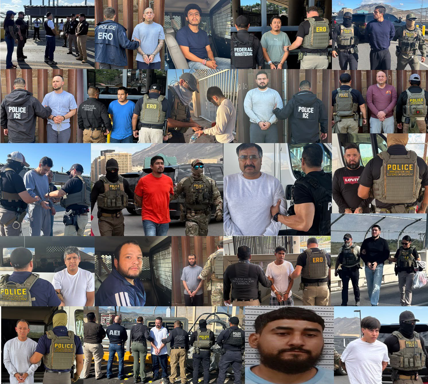 ENTREGA EU A MÉXICO A MÁS DE 20 FUGITIVOS ADICIONALES