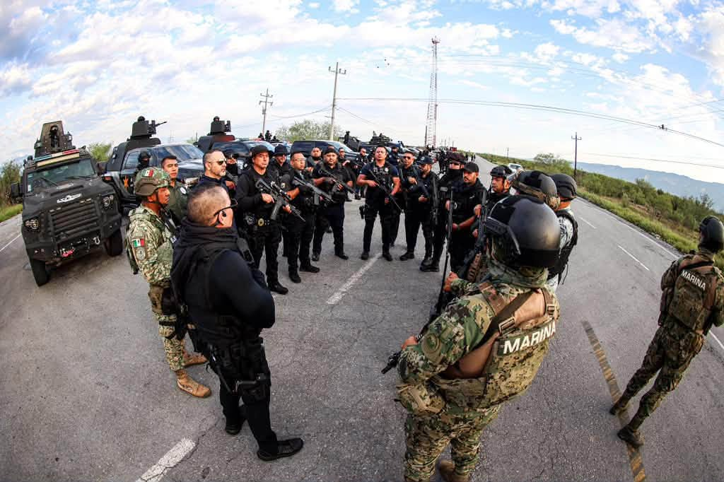 REFUERZAN COAHUILA Y NUEVO LEÓN OPERATIVO CONJUNTO PARA COMBATIR LA DELINCUENCIA