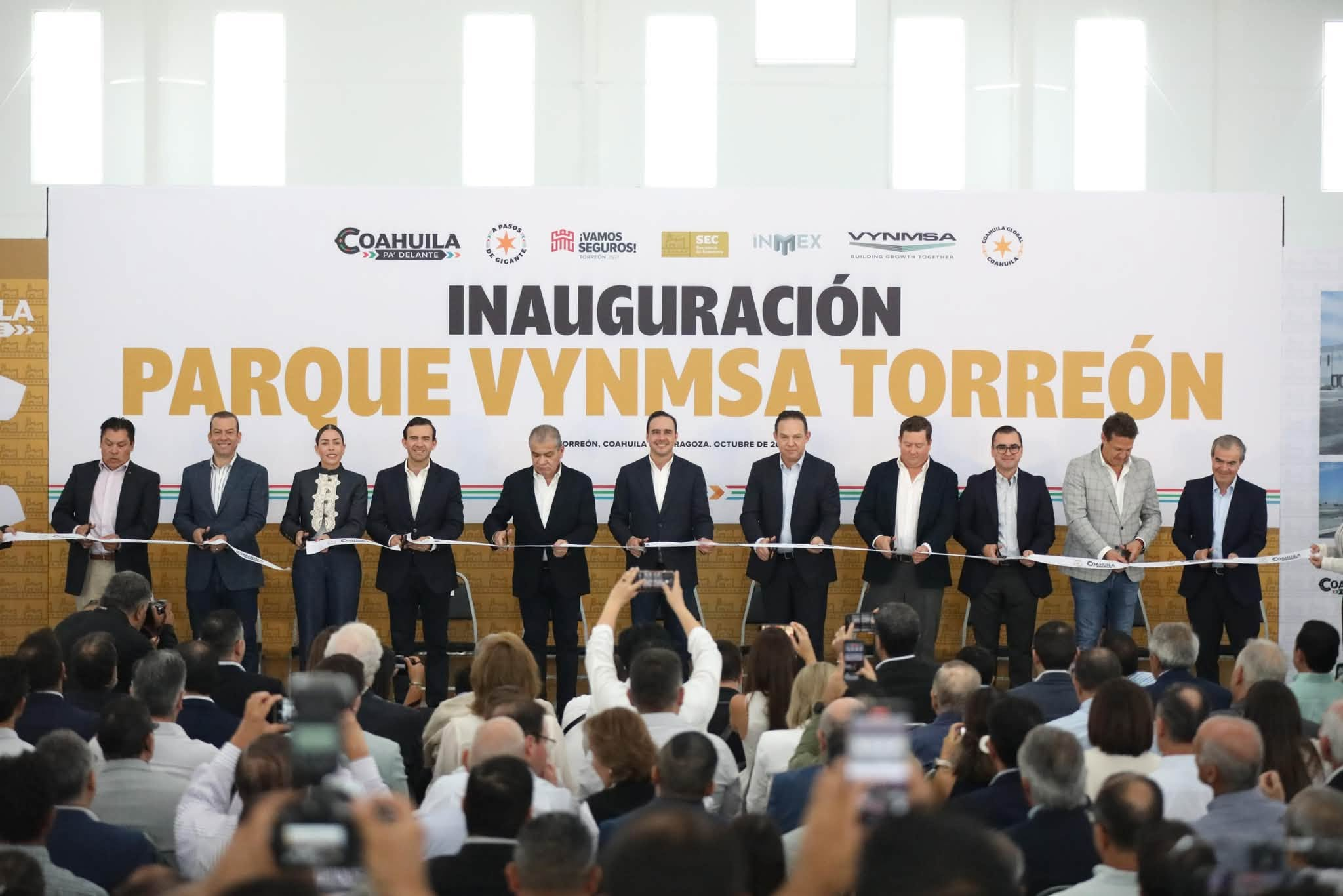 INAUGURAN PARQUE INDUSTRIAL EN TORREÓN CON INVERSIÓN DE 800 MDP