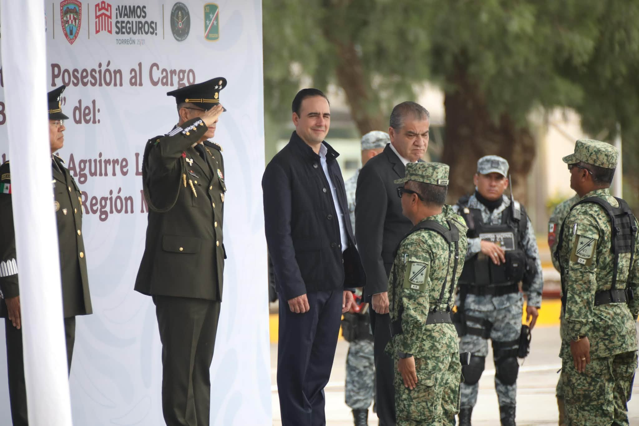 REAFIRMA MANOLO JIMÉNEZ COORDINACIÓN CON EL EJÉRCITO PARA FORTALECER LA SEGURIDAD EN COAHUILA