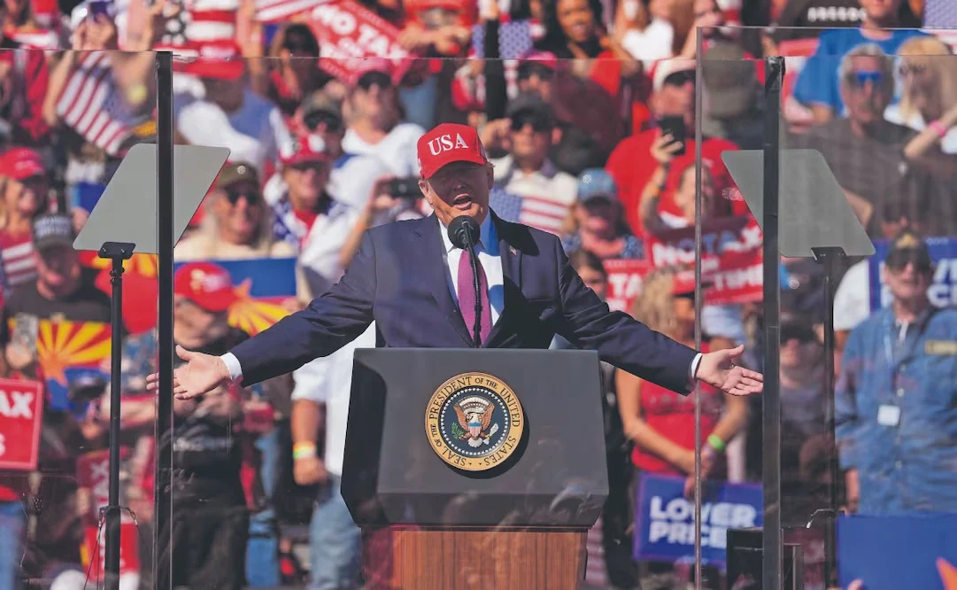 EN EU 7 DE CADA 10 DESCONFÍAN QUE TRUMP RECONOZCA UNA DERROTA REPUBLICANA EN LEGISLATIVAS: ENCUESTA; ÉL DICE QUE HAY «MUCHO FRAUDE»