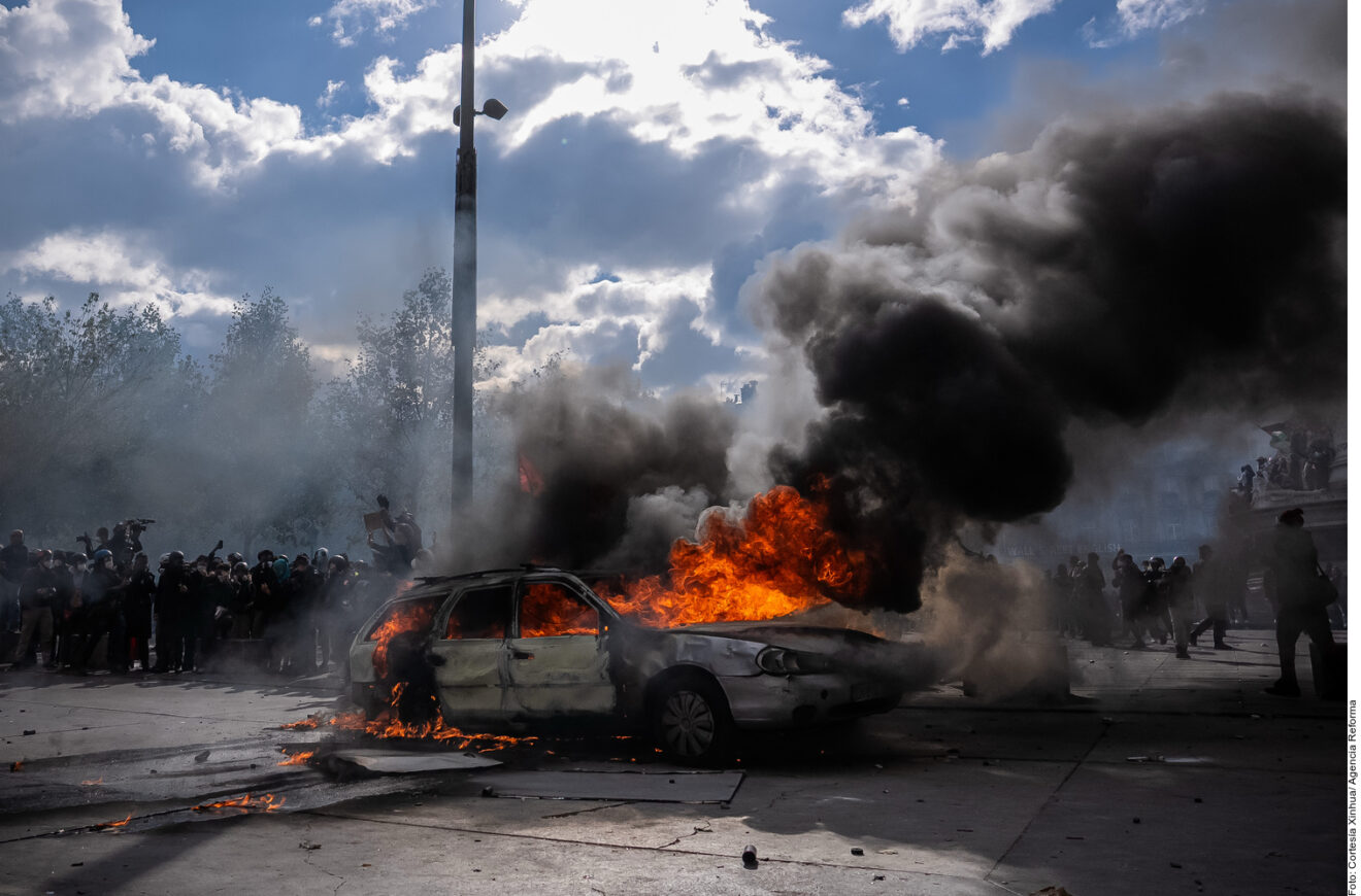 DESPLEGARÁ FRANCIA MILITARES PARA PROTESTAS DE FIN DE SEMANA